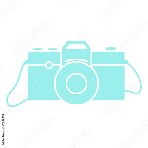 Vintage camera cut out