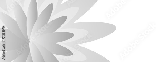 Abstract geometric white and gray color background. Vector, illustration.