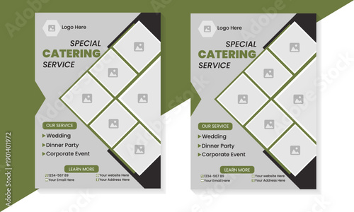 Special Catering Service Flyer Design