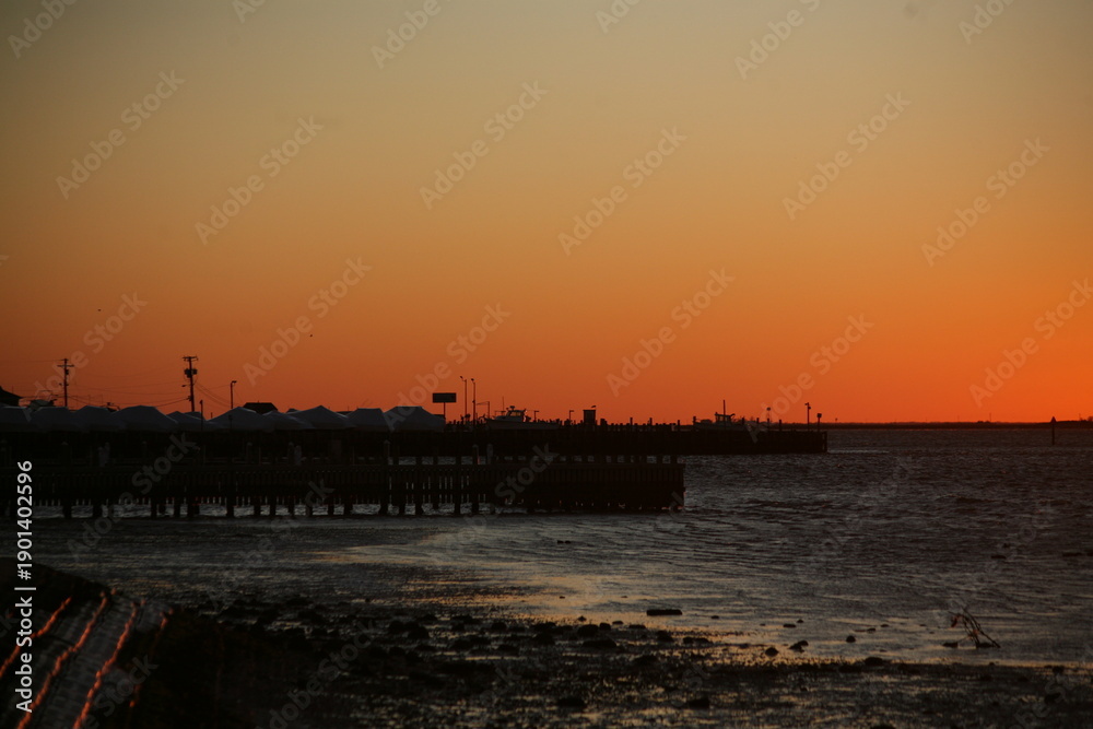 Fototapeta premium Bay Sunset