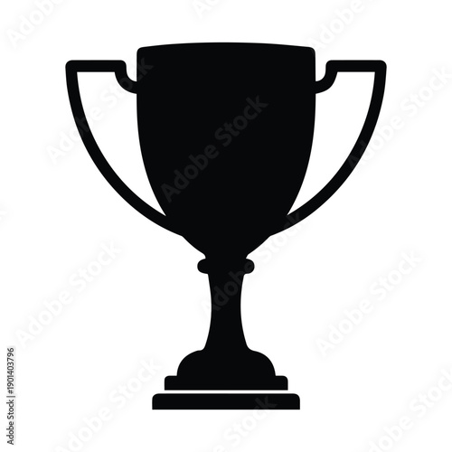 Elegant trophy symbolizing achievement and success in competitions