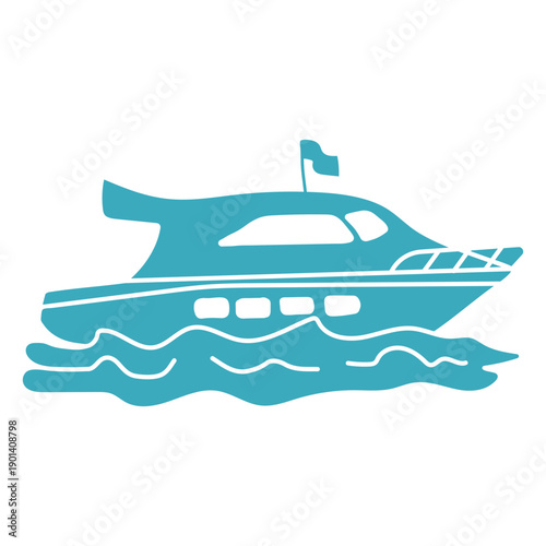 Yacht cut out navigating