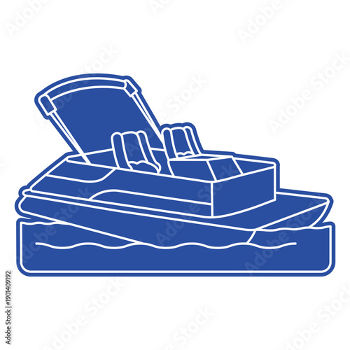 Boat cut out sea transport