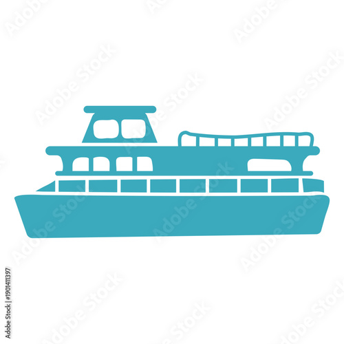 Big ship cut out catamaran