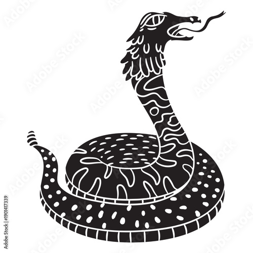 Snake alberije mexican sculpture