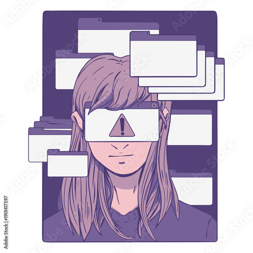 Girl thoughts tabs open