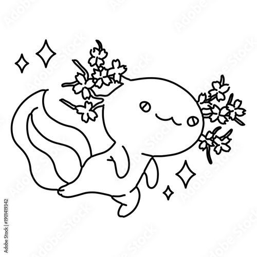 Axolotl stroke stars