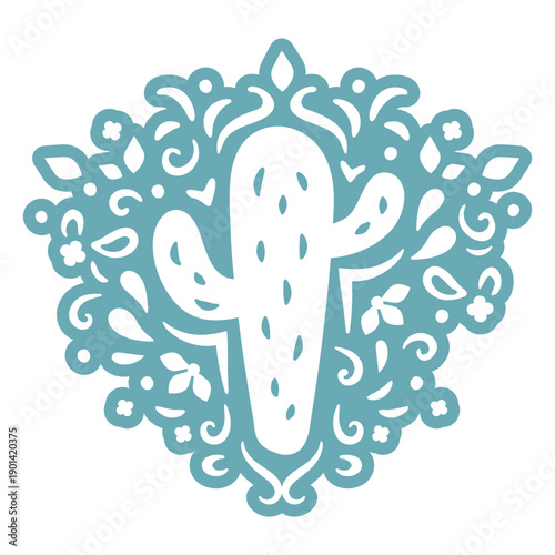 Obraz na płótnie Nature cut out cactus