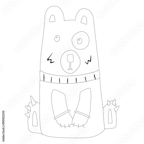 Dog sitting with sweater