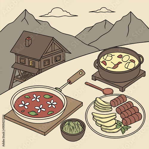 swiss cuisine food dishes traditional meals menu