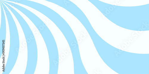 Stripes sunburst in retro pop art style. Swirling radial background. Faded green, white and beige color burst background. Modern seamless retro vintage burst sunrise sunbeam element spiral striped