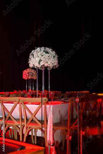 Canvas Print Elegant decoration of a ceremonial hall