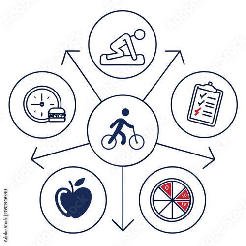 The five key factors to maintaining a healthy lifestyle