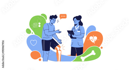 Colorful abstract design on various supplement packaging.