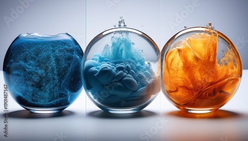 Three Different States Of Matter Solid Liquid And Gasuas State Inter Change Of State Of Matter