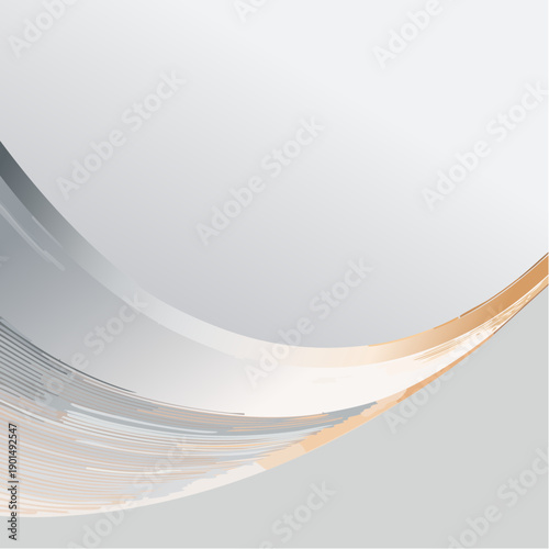 Abstract wavy lines in shades of gray and beige.
