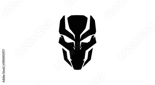 Abstract geometric mask design