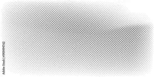Halftone gradient. Dotted gradient, smooth dots spraying and halftones dot background seamless horizontal geometric pattern vector template set. eps10.