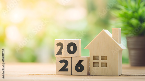 Wooden blocks spelling 