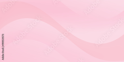 Abstract colorful pink curve background, pink beauty dynamic wallpaper with wave shapes. Template banner background for beauty products, sales, ads, pages, events, web. vector illustration.