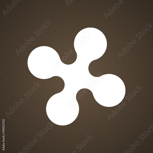 Rosa Camuna - symbol from the flag of Lombardy