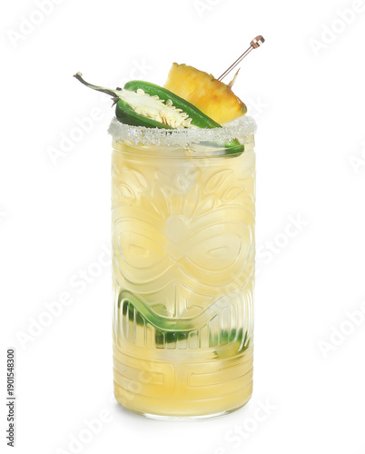 Glass of tasty margarita co...