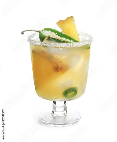 Glass of tasty margarita co...