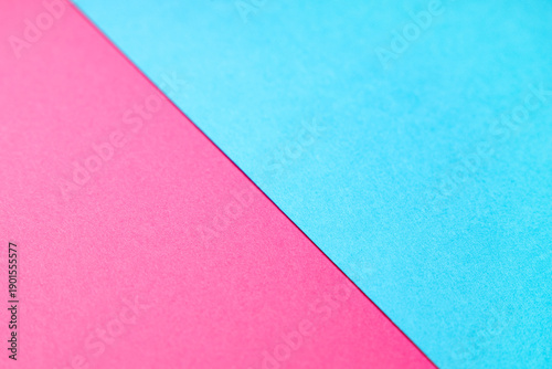 Pink and blue sheets of pap...