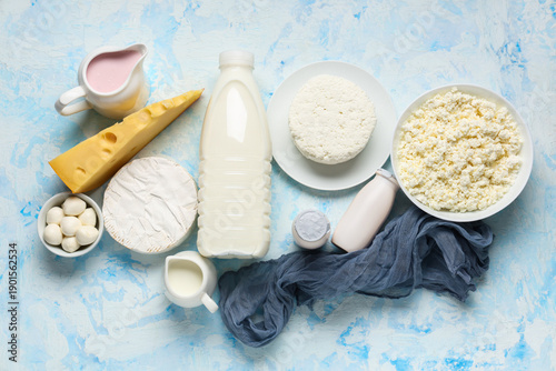 Assortment of dairy product...