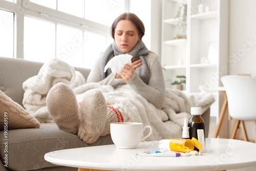 Different flu medications w...
