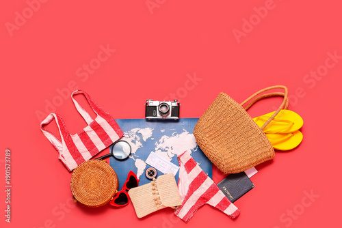 Travelling belongings with ...