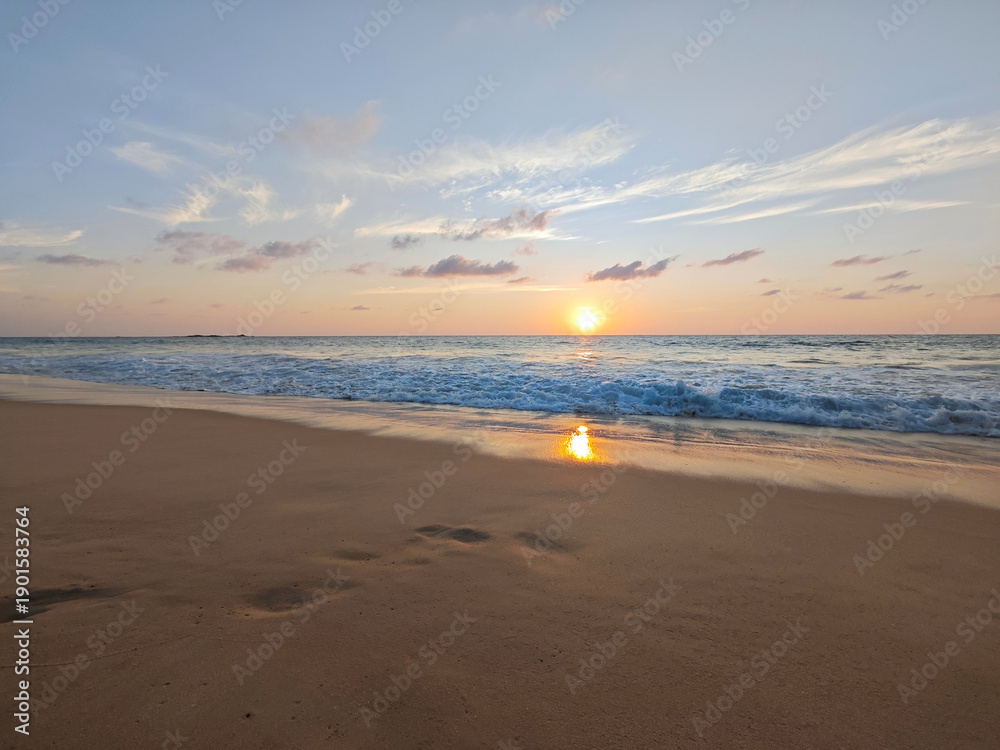 Fototapeta premium Bo Dan Beach, Hidden Beach in Phang Nga, Thailand