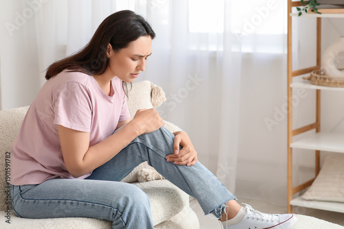 Young woman suffering from ...