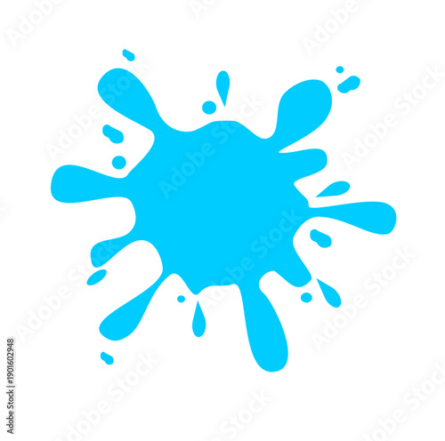 vector illustration of a splash of water