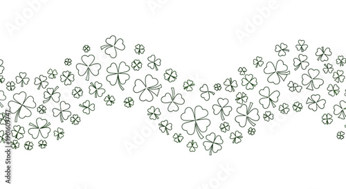 Black Floral Pattern with Various Flowers.