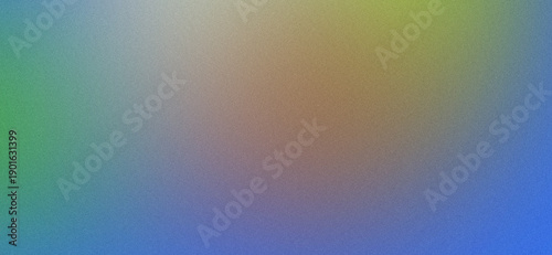 Foto Vibrant green and blue gradient background with subtle noise texture, modern abs