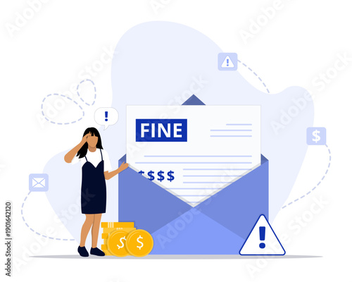 Fine concept illustration. Suitable for landing page, ui, web, App intro card, editorial, flyer, and banner.