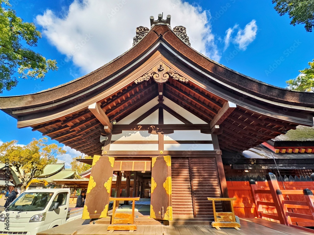 Fototapeta premium Sumiyoshi Taisha Shrine, Osaka City, Osaka Prefecture, Japan