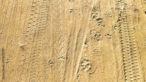 Wallpaper Mural Gravel road path way sand stones and dirt texture Thailand. Torontodigital.ca