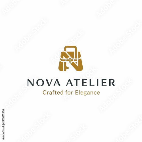 Nova Atelier Logo Design for Elegance.