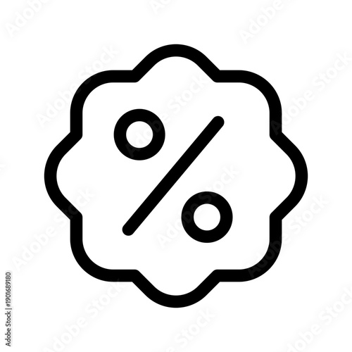 Discount Icon Vector Symbol Design Illustration