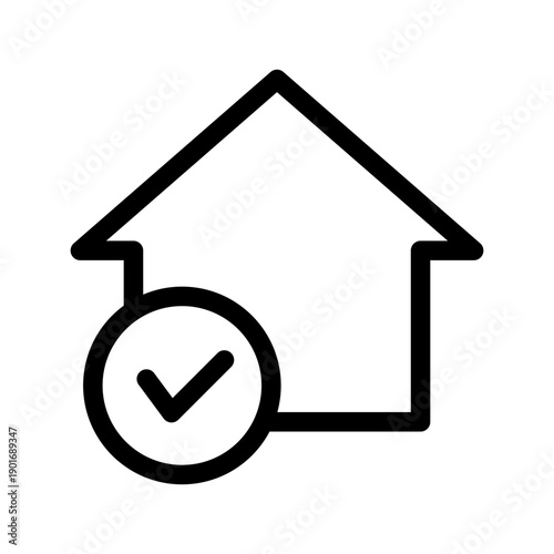 Property Icon Vector Symbol Design Illustration