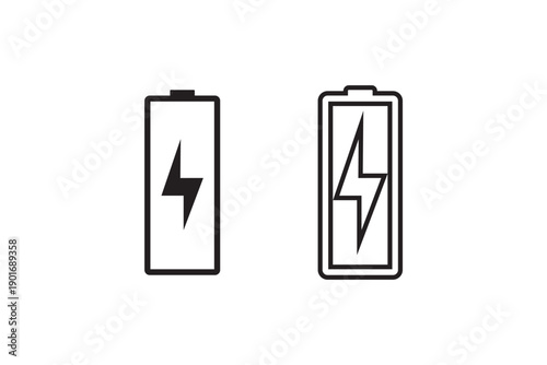 charger battery icon , electrical icon