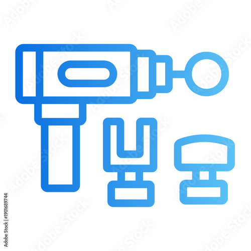 Body massages tool Line Gradient Icon