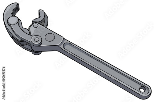 A plumbers wrench