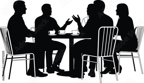 Collection of traditional Middle Eastern food icons including dates, samosas, hummus, soup, cookies, and coffee for Ramadan and Eid celebration menu.