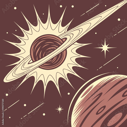 Exploding supernova shockwave ring cosmic