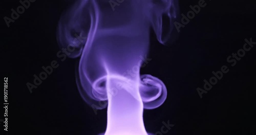 Wallpaper Mural Purple smoke rising slowly upwards. Torontodigital.ca