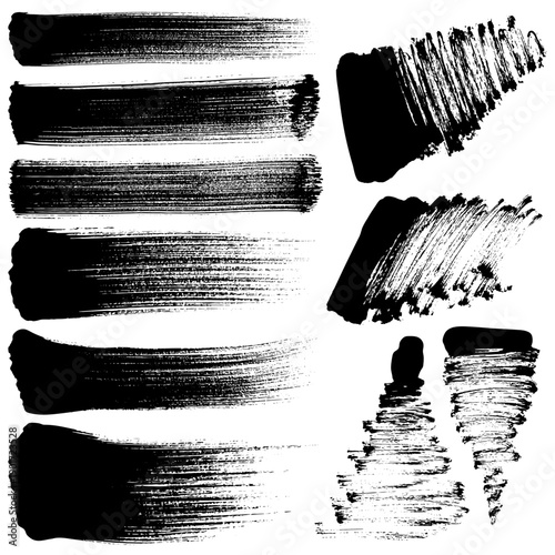 Black brush stroke backgrounds