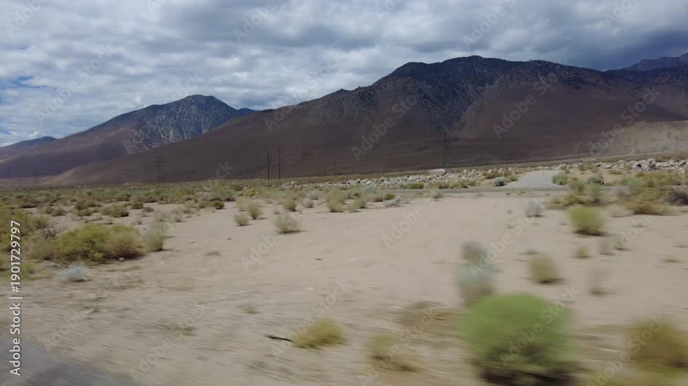 custom made wallpaper toronto digital395 Scenic Byway North 4 Owens Lake to Lone Pine 07 Three Quarter L MultiCam Driving Plate Sierra Nevada Mts California